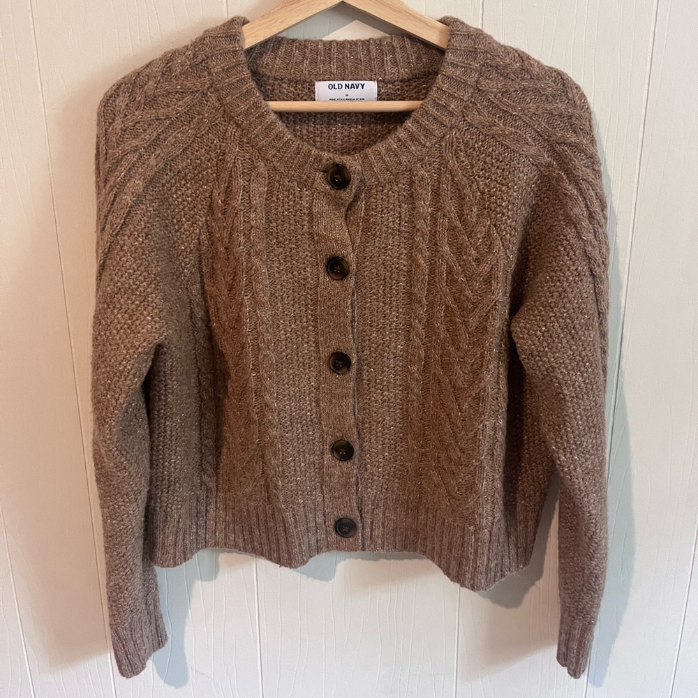 Brown chunky sweater size Medium